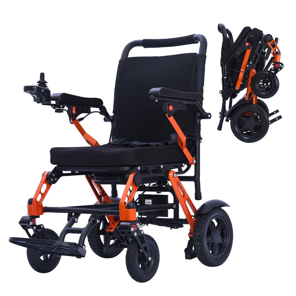 XP02 Lightweight Electric Wheelchair for Adults,Ultralight & Portable
