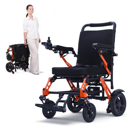 XP02 Lightweight Electric Wheelchair for Adults,Ultralight & Portable