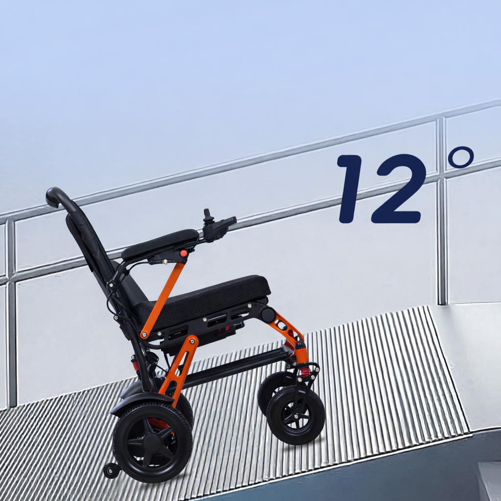 XP02 Lightweight Electric Wheelchair for Adults,Ultralight & Portable