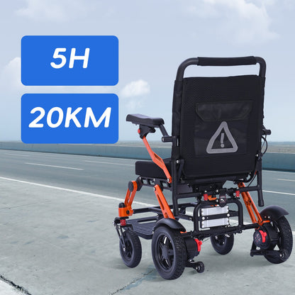 XP02 Lightweight Electric Wheelchair for Adults,Ultralight & Portable