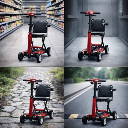 Z01 Lightweight Folding Mobility Scooter for Adults, Portable Scooter
